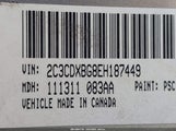 Dodge Charger Se 2C3CDXBG8EH187449 снимка