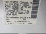 Nissan Xterra S 5N1AN0NW4BC503644 снимка