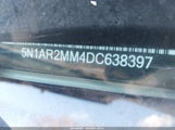 Nissan Pathfinder Platinum 5N1AR2MM4DC638397 снимка