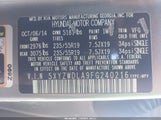 Hyundai Santa Fe Sport 2.0L Turbo 5XYZWDLA9FG240216 снимка