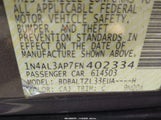 Nissan Altima 2.5 Sl 1N4AL3AP7FN402334 fotografie