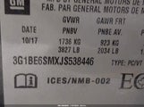 Chevrolet Cruze Lt Auto 3G1BE6SMXJS538446 снимка