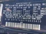 Kia Sorento Lx 5XYKT4A67FG635410 снимка