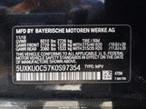 BMW X6 Sdrive35I 5UXKU0C57K0S97354 photo