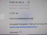 Tesla Model 3 Long Range Dual Motor All-Wheel Drive 5YJ3E1EB5RF827408 fotografie