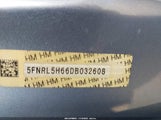 Honda Odyssey Ex-L 5FNRL5H66DB032608 снимка