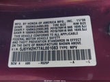 Honda Element Ex 5J6YH2H77AL001083 снимка