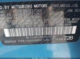 Mitsubishi Mirage Es ML32A4HJ8EH018736 снимка