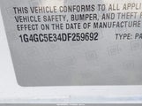 Buick Lacrosse Leather Group 1G4GC5E34DF259692 снимка
