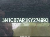 Nissan Sentra Sr Turbo 3N1CB7AP1KY274993 снимка