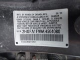 Honda Civic Ex-L 2HGFA1F99AH504080 снимка