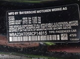 BMW 430I WBA23AT05RCP14815 снимка