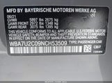 BMW 750 I xDrive WBA7U2C09NCH53509 снимка
