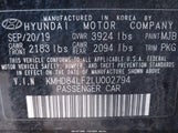 Hyundai Elantra Sel KMHD84LF2LU002794 снимка