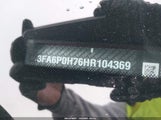 Ford Fusion Se 3FA6P0H76HR104369 снимка