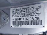 Honda Civic Ex 1HGES26762L074056 снимка