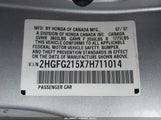 Honda Civic Si 2HGFG215X7H711014 снимка