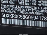 BMW X5 xDrive35I 5UXKR0C58G0S94178 снимка