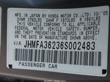 Honda Civic Hybrid JHMFA36236S002483 снимка