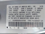 Honda Accord 2.4 Ex 1HGCM55835A187069 снимка