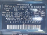 Kia Sorento Lx 5XYKT4A64FG608293 снимка