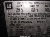 Chevrolet Equinox Lt 2GNFLFEK1G6205527 снимка