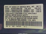 Honda Cr-V Ex-L 5J6RE3H73BL049555 снимка