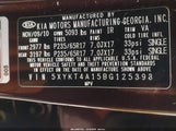Kia Sorento Lx 5XYKT4A15BG125393 снимка