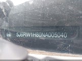 Honda Cr-V 2Wd Ex-L 5J6RW1H80NA005040 photo