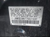 Honda Fit Sport JHMGD38677S031031 photo