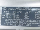 Hyundai Tucson Sel 5NMJF3DE6RH378315 снимка