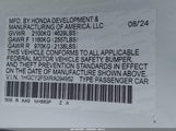 Honda Accord Hybrid Sport 1HGCY2F5XRA094952 снимка