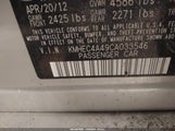 Hyundai Sonata Hybrid KMHEC4A49CA033546 снимка