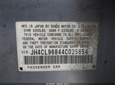 Acura Tsx JH4CL96844C025654 снимка