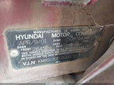 Hyundai Santa Fe 2.7L V6 Gls/2.7L V6 Lx KM8SC83D71U087253 photo