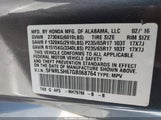 Honda Odyssey Ex-L 5FNRL5H67GB068764 снимка
