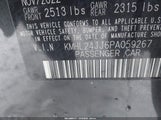 Hyundai Sonata Hybrid Blue KMHL24JJ6PA059267 photo