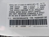 Honda Accord Ex-L 1HGCR2F89EA048708 снимка