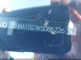 Lexus Is 300 JTHBA1D27K5086726 снимка