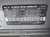 Mitsubishi Outlander Le 2.4 JA4AD3A32LZ041128 снимка