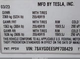 Tesla Model Y Awd/Long Range Dual Motor All-Wheel Drive 7SAYGDEE5PF708429 снимка