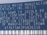 Toyota Camry Se 4T1G11AK3PU826339 снимка