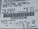Ford Fusion Se 3FAHP0HG3CR342908 снимка
