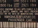 Hyundai Genesis 3.8 KMHGN4JE8FU058131 снимка
