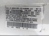 Honda Odyssey Ex-L 5FNRL5H6XCB122391 снимка