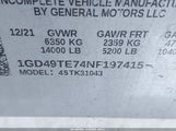 GMC Sierra 3500Hd Chassis Sle 1GD49TE74NF197415 fotografie