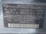 Hyundai Sonata Gls 5NPET46CX9H549775 снимка