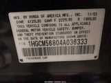 Honda Accord 2.4 Ex 1HGCM56804A036333 снимка