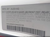 Audi A4 2.0T Ultra Premium WAUGMAF43HN063169 снимка