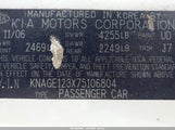 Kia Optima Lx KNAGE123X75106804 снимка